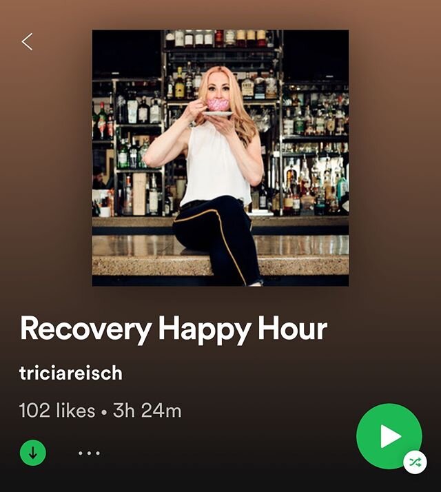 If you want to check out some new tunes, I have a playlist on Spotify with some of my favorite recovery music.  Some for inspiration, some to make me feel my feelings, and some I can&rsquo;t even explain, I just need them in my life.  It&rsquo;s call
