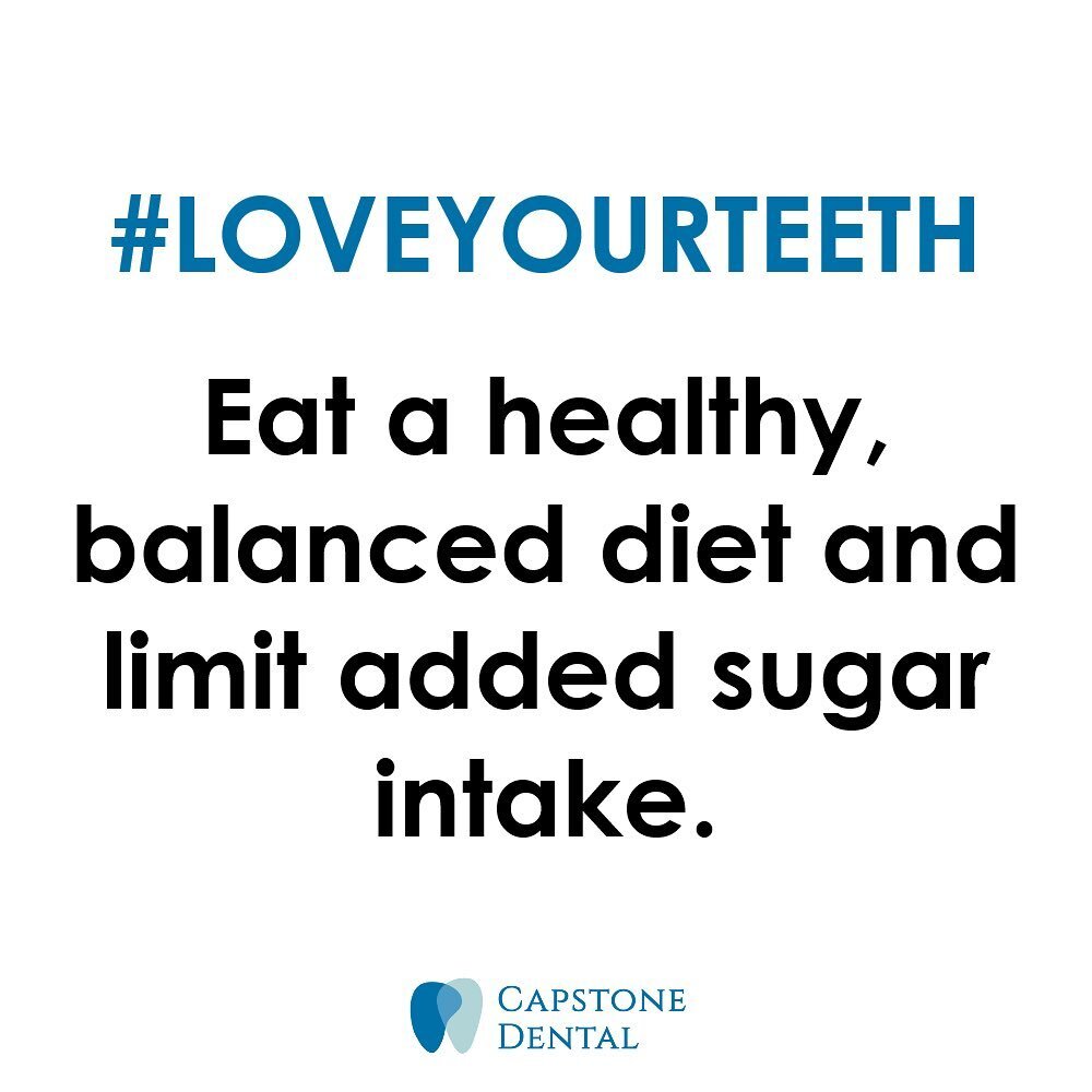 #loveyourteeth

Eat Healthy and Limit your Sugar Intake

Sugar is one of the biggest factors that can contribute to the development of tooth decay. The World Health Organization (WHO) recommends adults consume only six or less teaspoons (approximatel