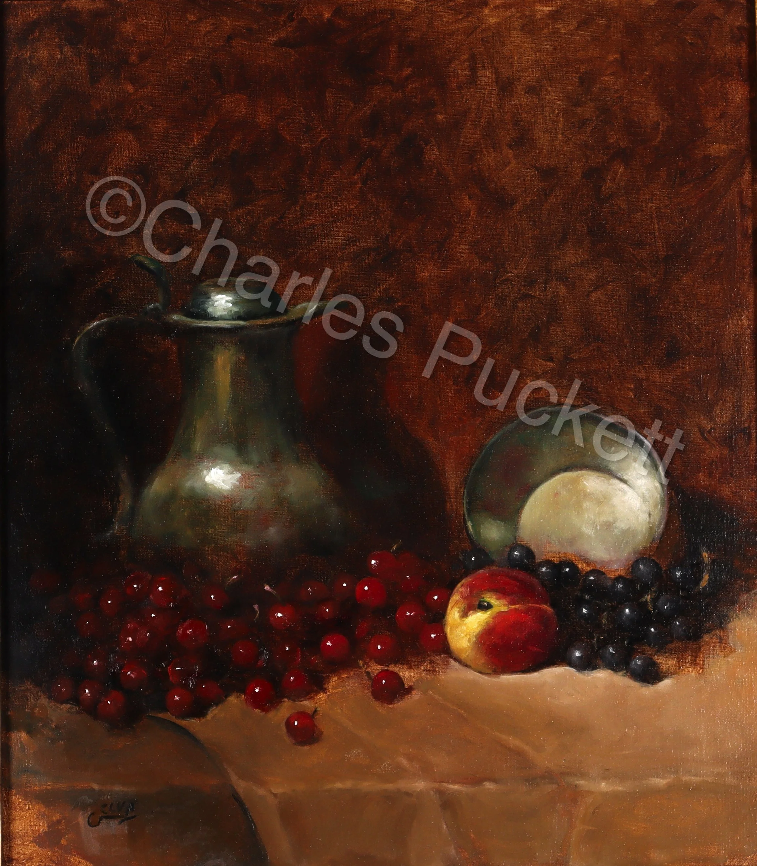 Still Life And Fruit
