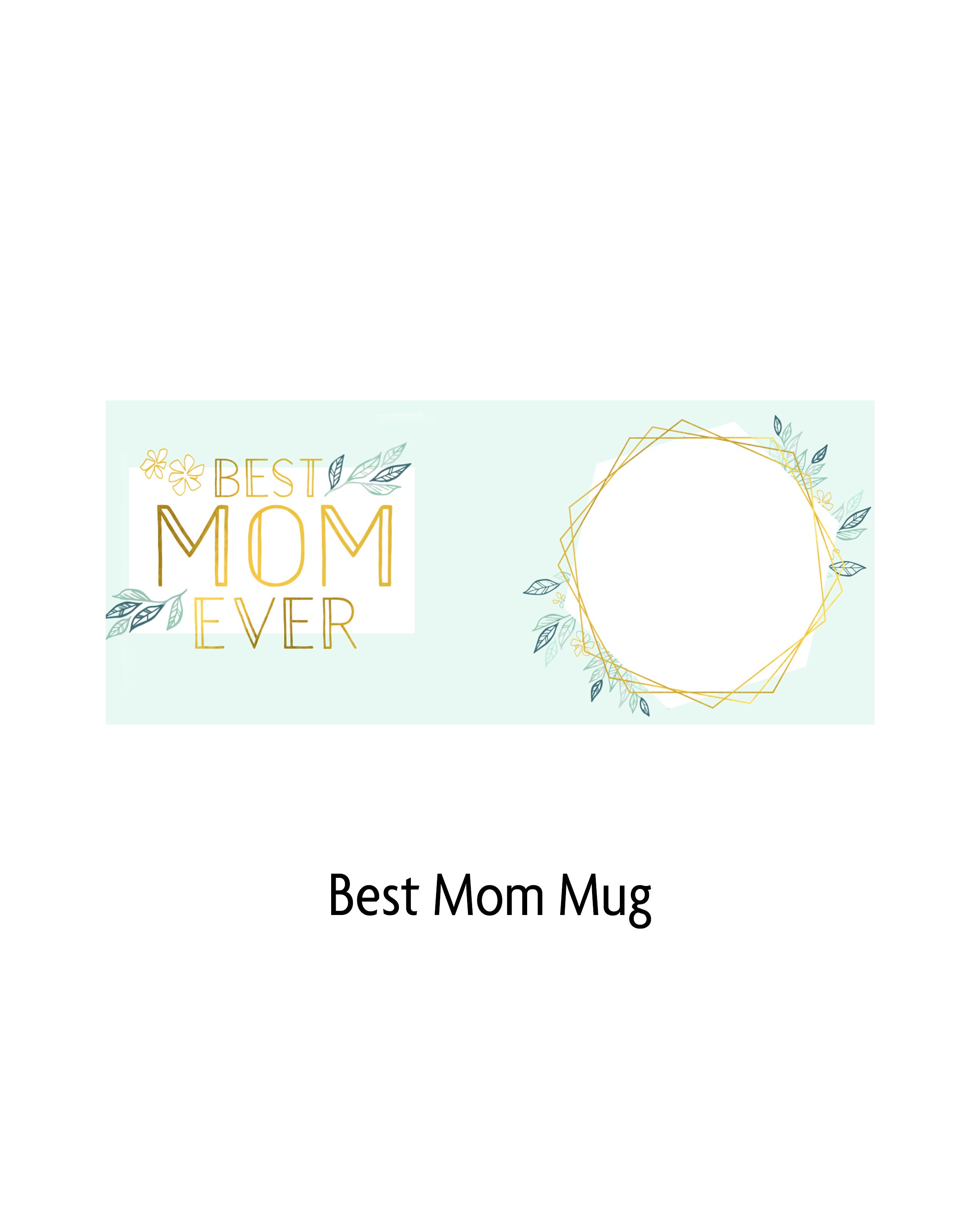 PV Best Mom Photo Mug