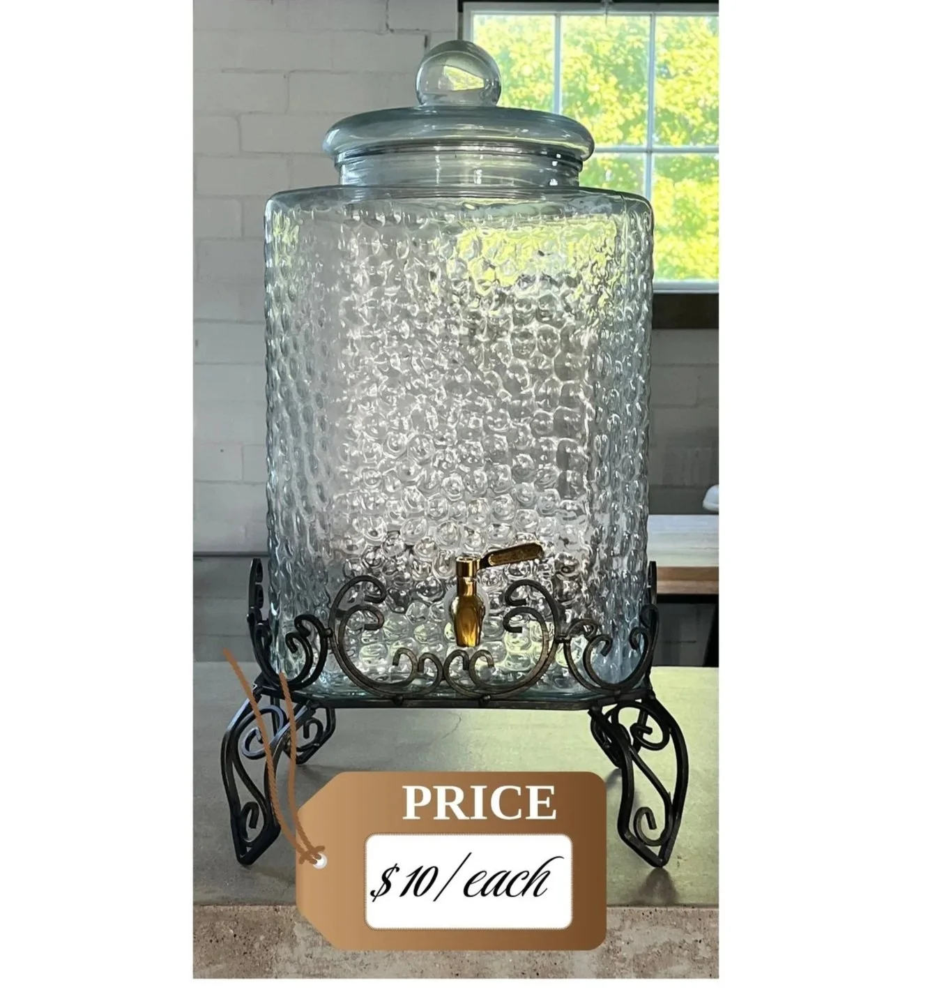 5 Gallon Drink Dispenser (3 available) $10/each