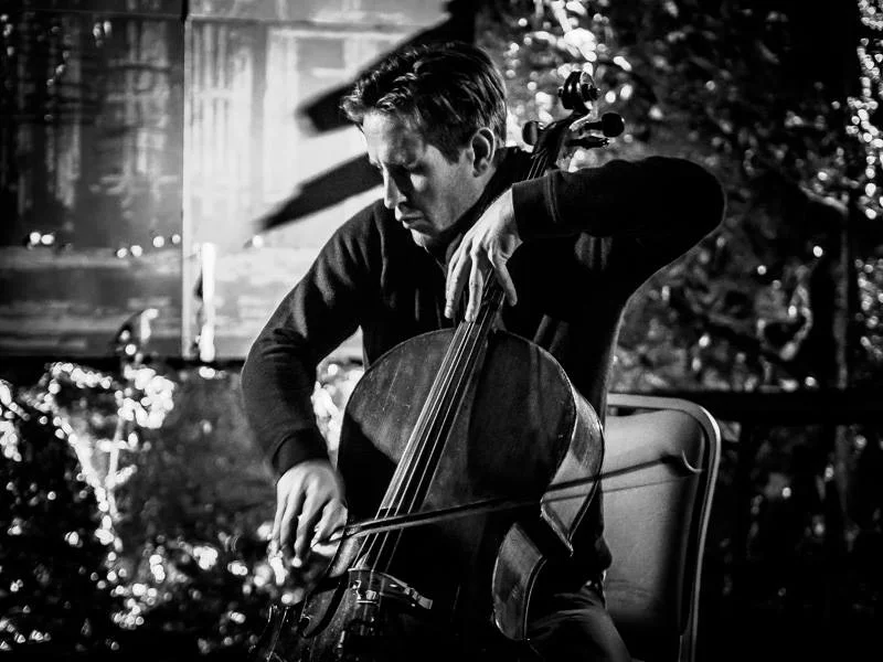 Christopher Hoffman Trio Christopher Hoffman - cello, compositions; Adam Hopkins - bass; Craig Weinrib - drums