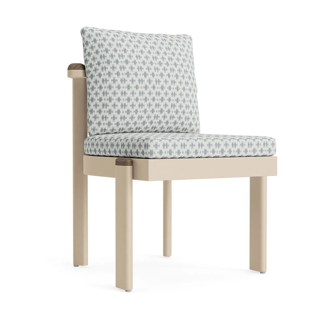 Luca Dining Side Chair w/Teak