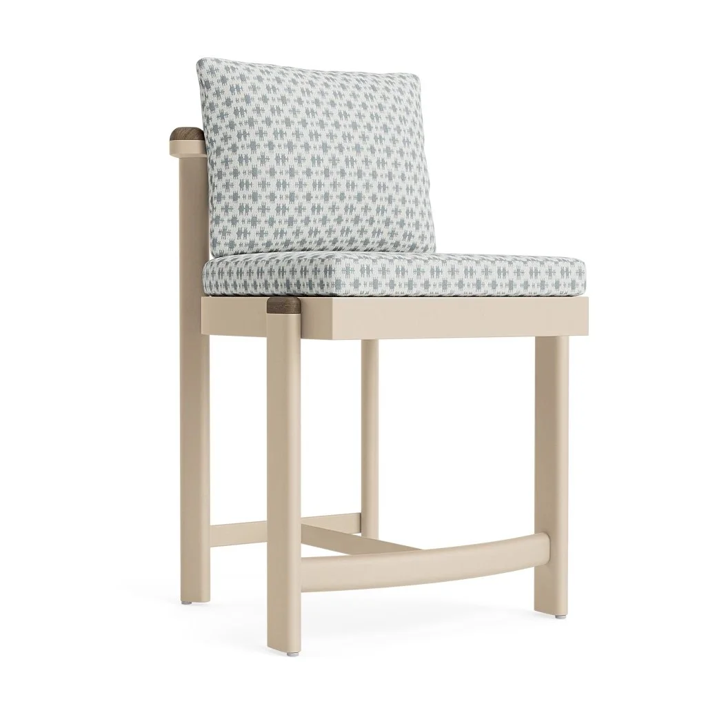 Luca Counter Stool w/Teak
