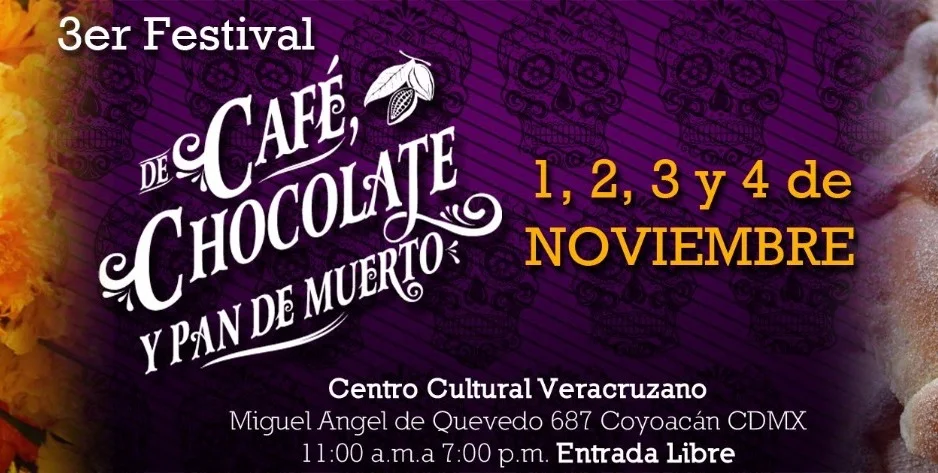 3er Festival de Café, Chocolate y Pan de Muerto