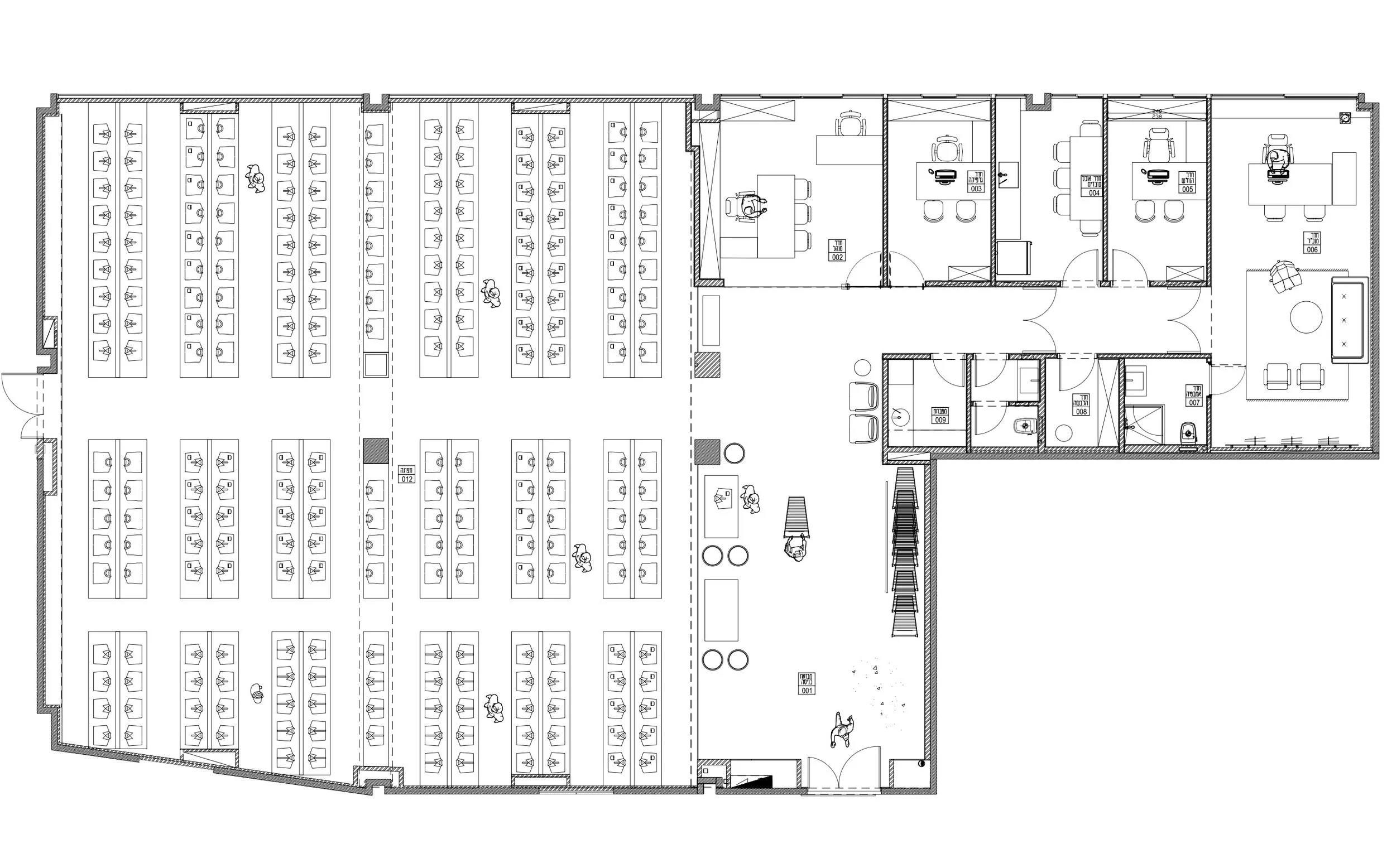 clothing company office interior design