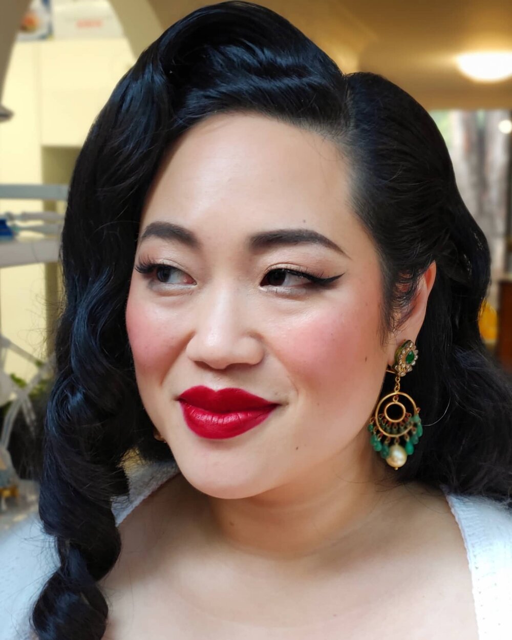 Vintage Pinup Hair Makeup Dianne