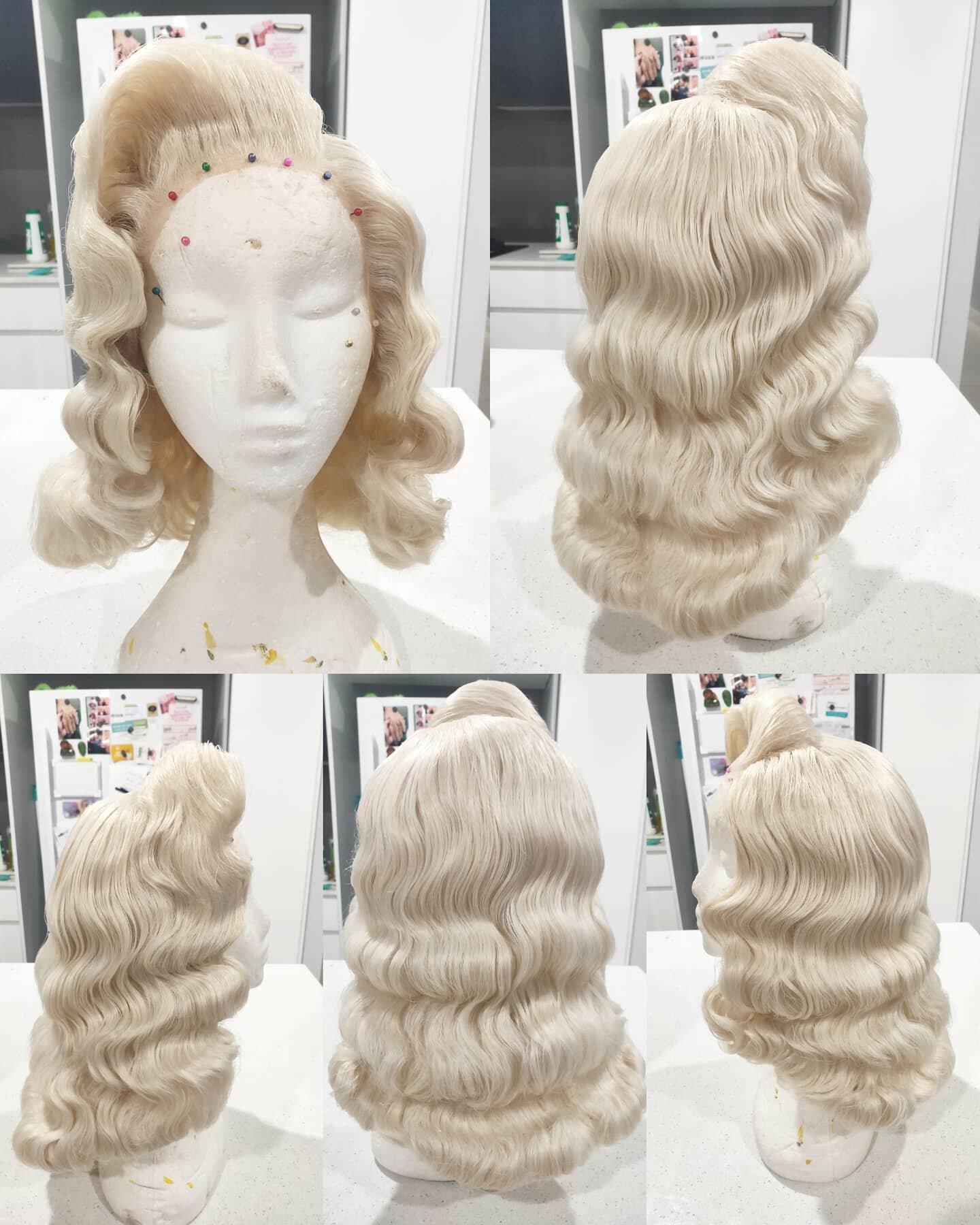 Wig restyle for the lovely @bettiebangbang 💇🏻&zwj;♀️
I am really happy with how this girl turned out! I'm improving my skill with connecting the waves and smoothing, but definitely still have so much to learn.
Thank you @carlbrownhair for your help