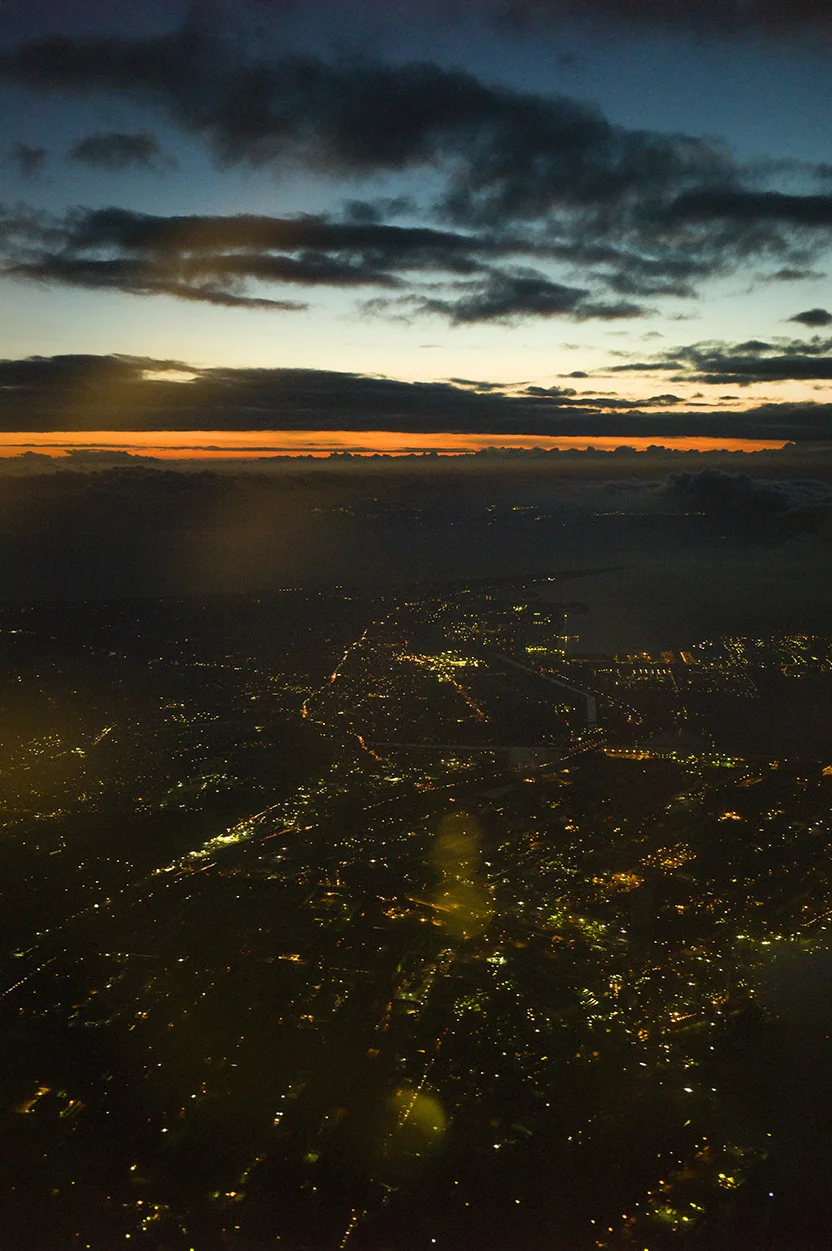 「クリスマスの夜景」