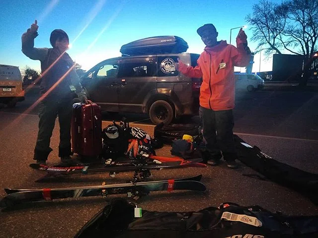 An epic journey, so many club fields and adventures packed into 2 weeks. 
And theres still more to see so these two are already planning next seasons ski trip to #newzealand !!
