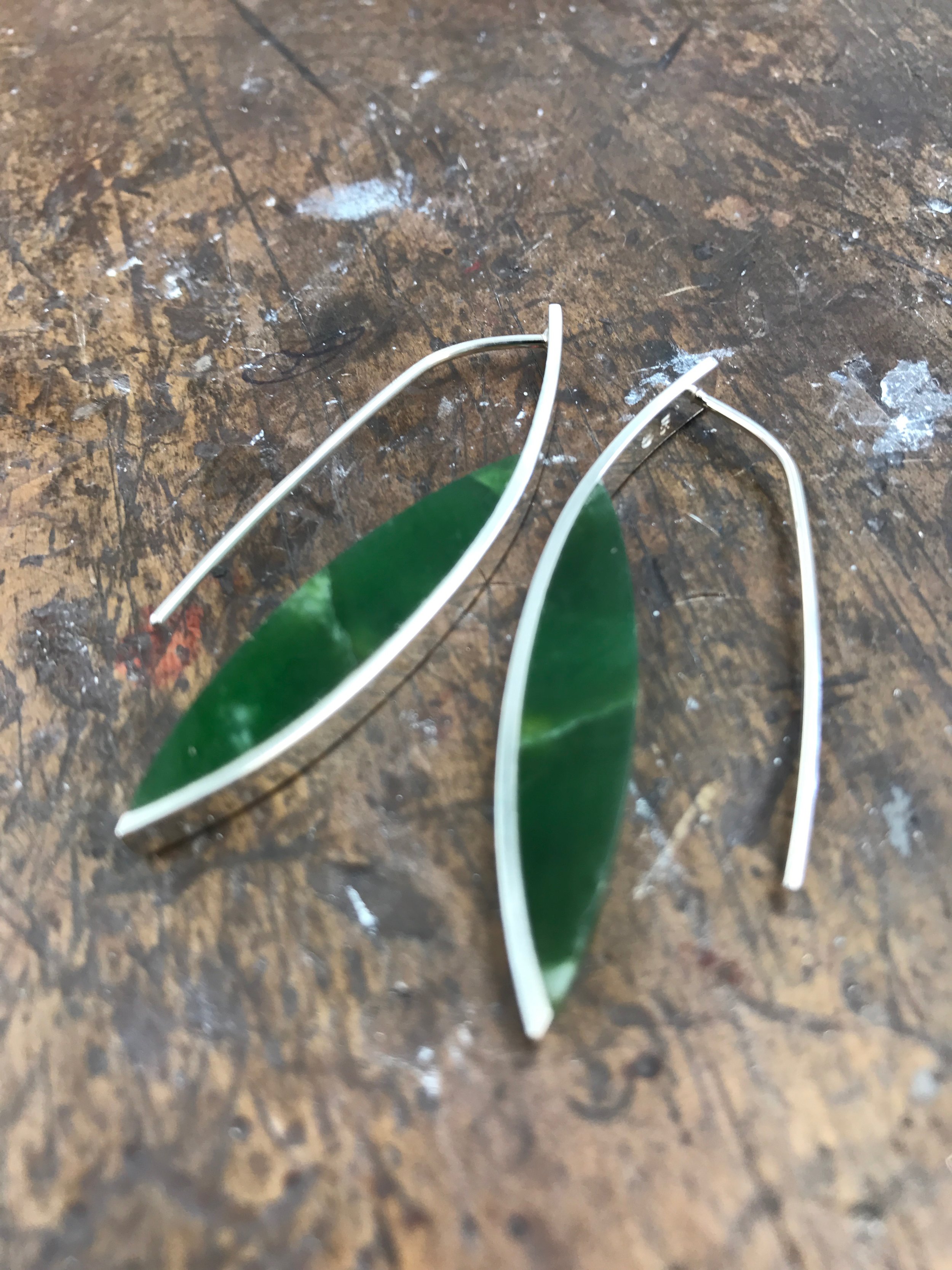 Curve Earrings #5