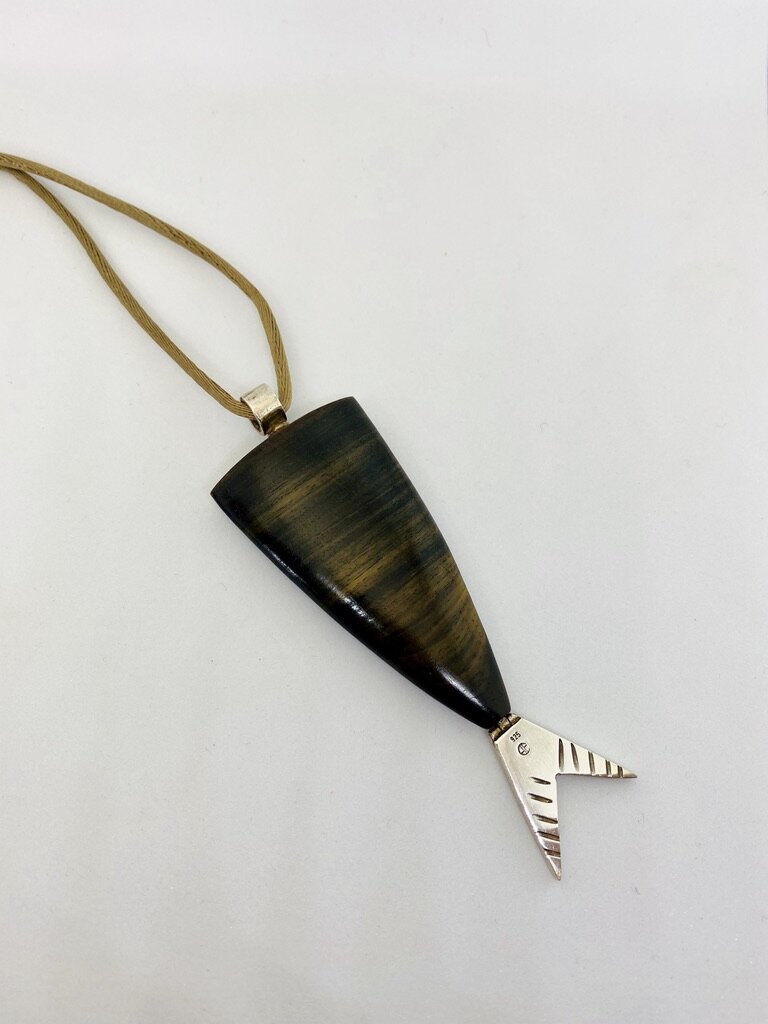 1/2 Herring Pendant