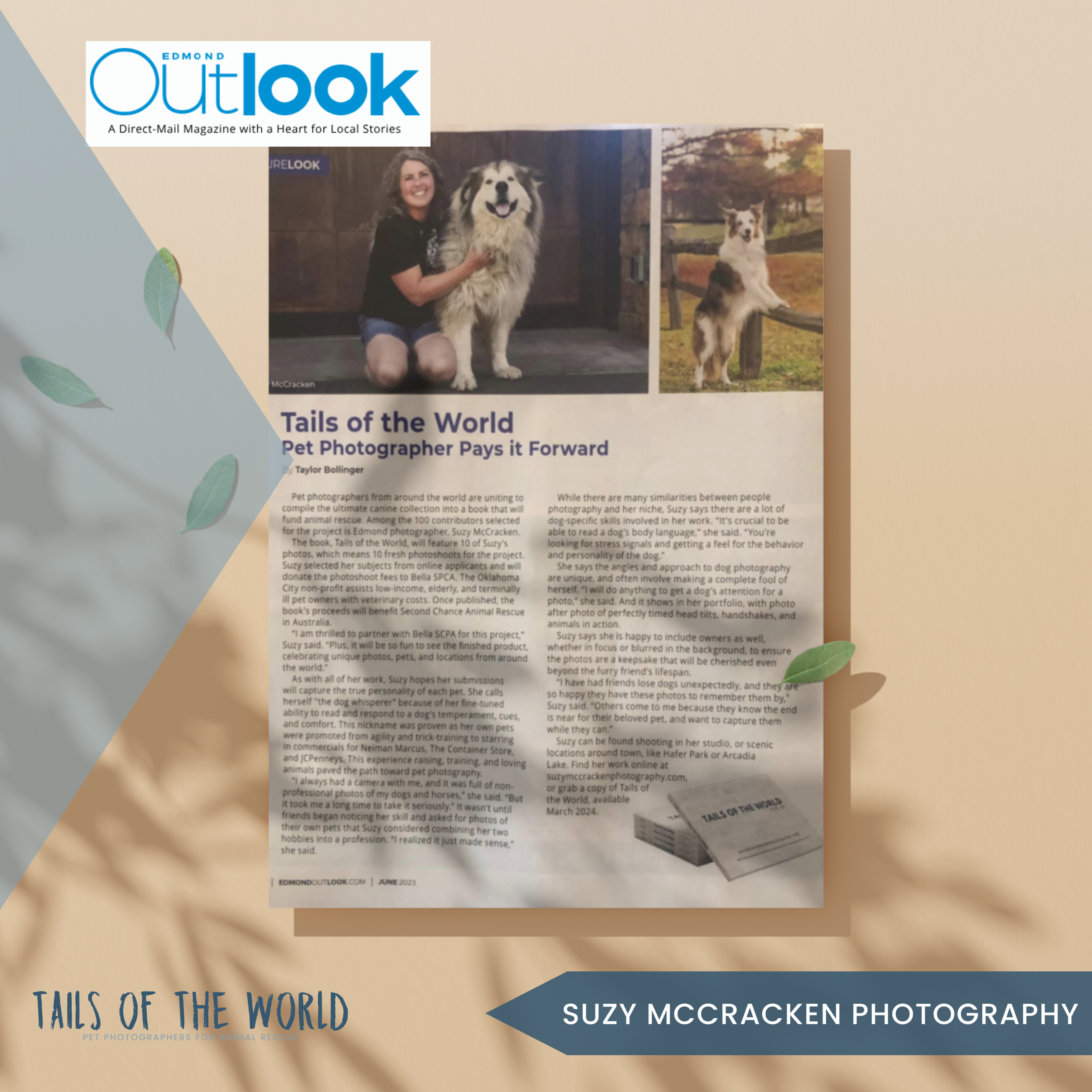 Tails of the World: Pet Photographer Pays it Forward - Edmond Outlook
