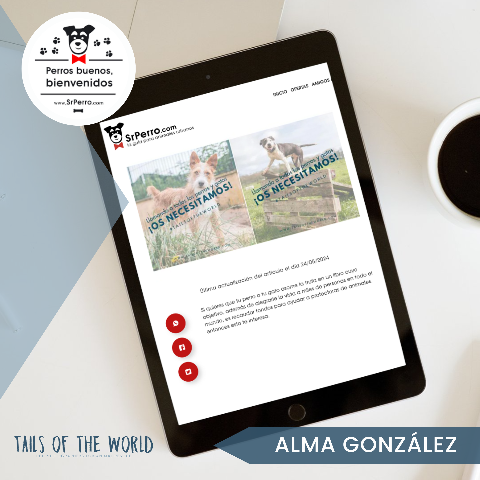 Tails of the World 2024: a really cool and supportive photography project looking for dogs and cats to photograph