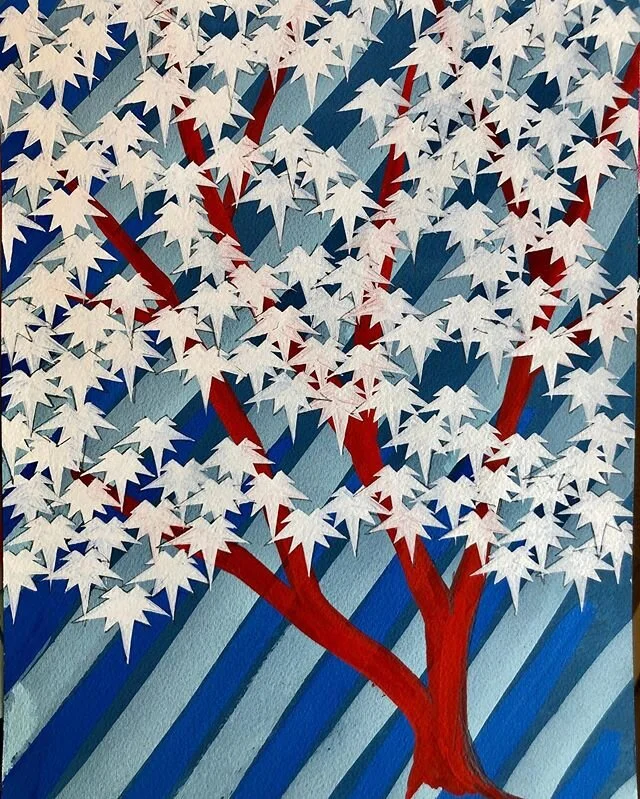 Little unframed painting for sale. 31x23cm DM me if you&rsquo;re interested.
