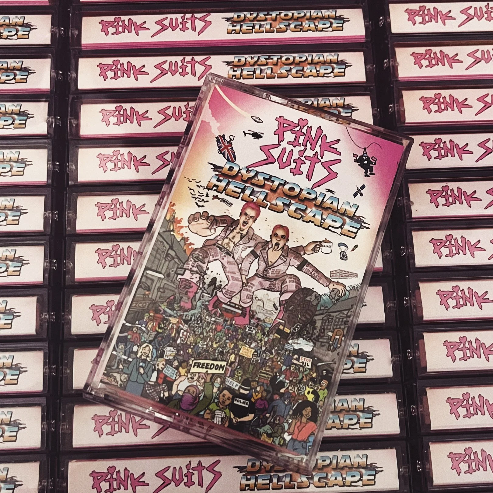 Dystopian Hellscape Cassette Tape + Download