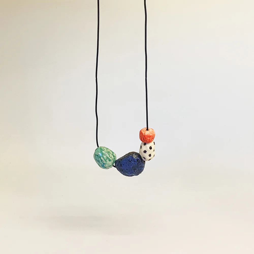 Necklace with 4 beads