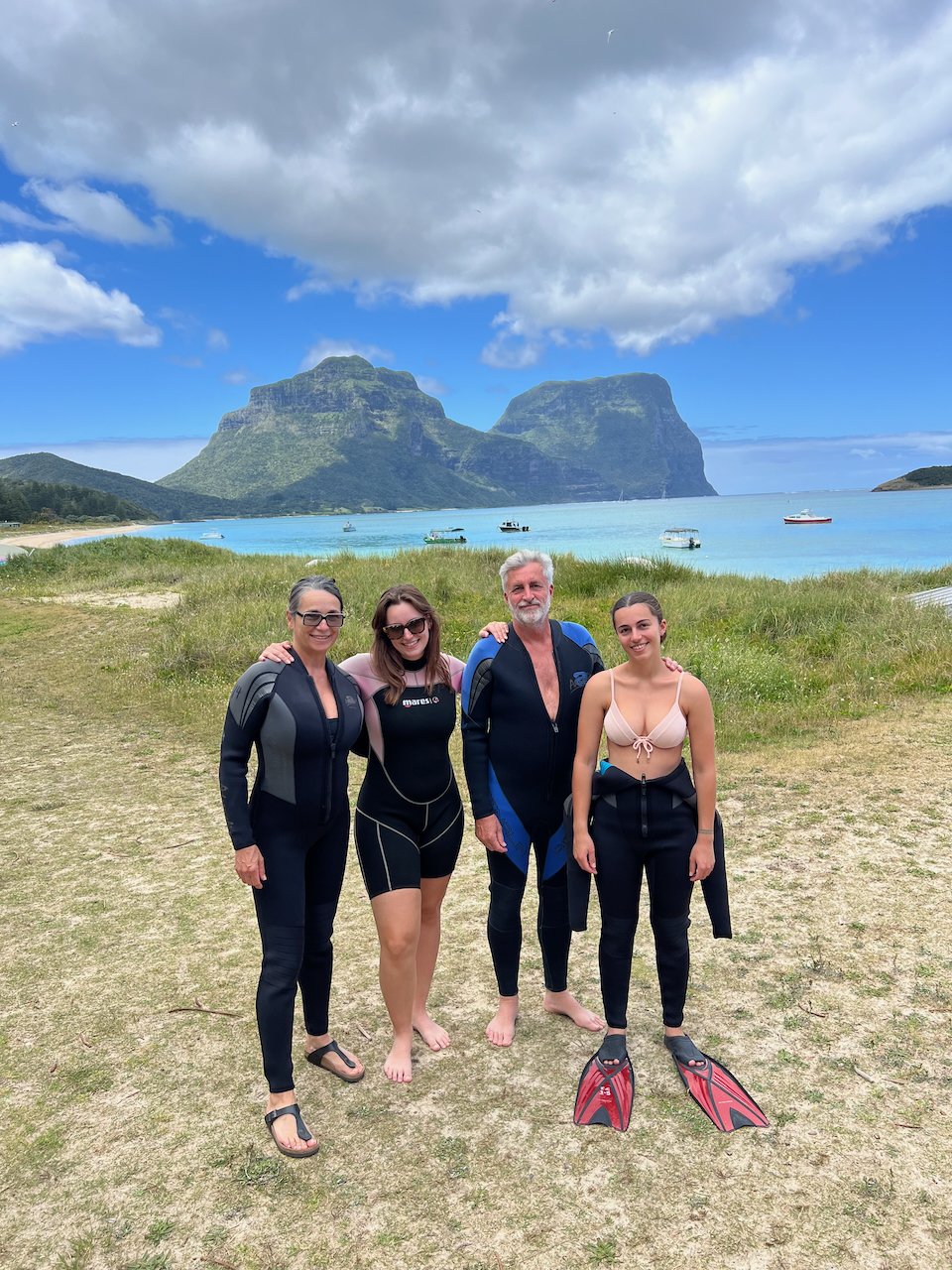 Lord Howe Island Family Snorkellers (Copy)