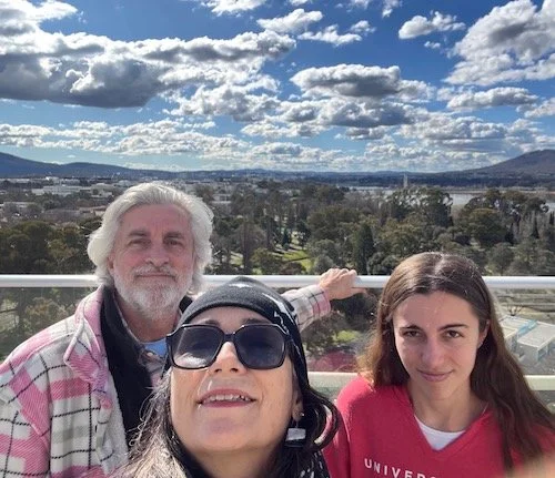 View from Mimi's Canberra rooftop