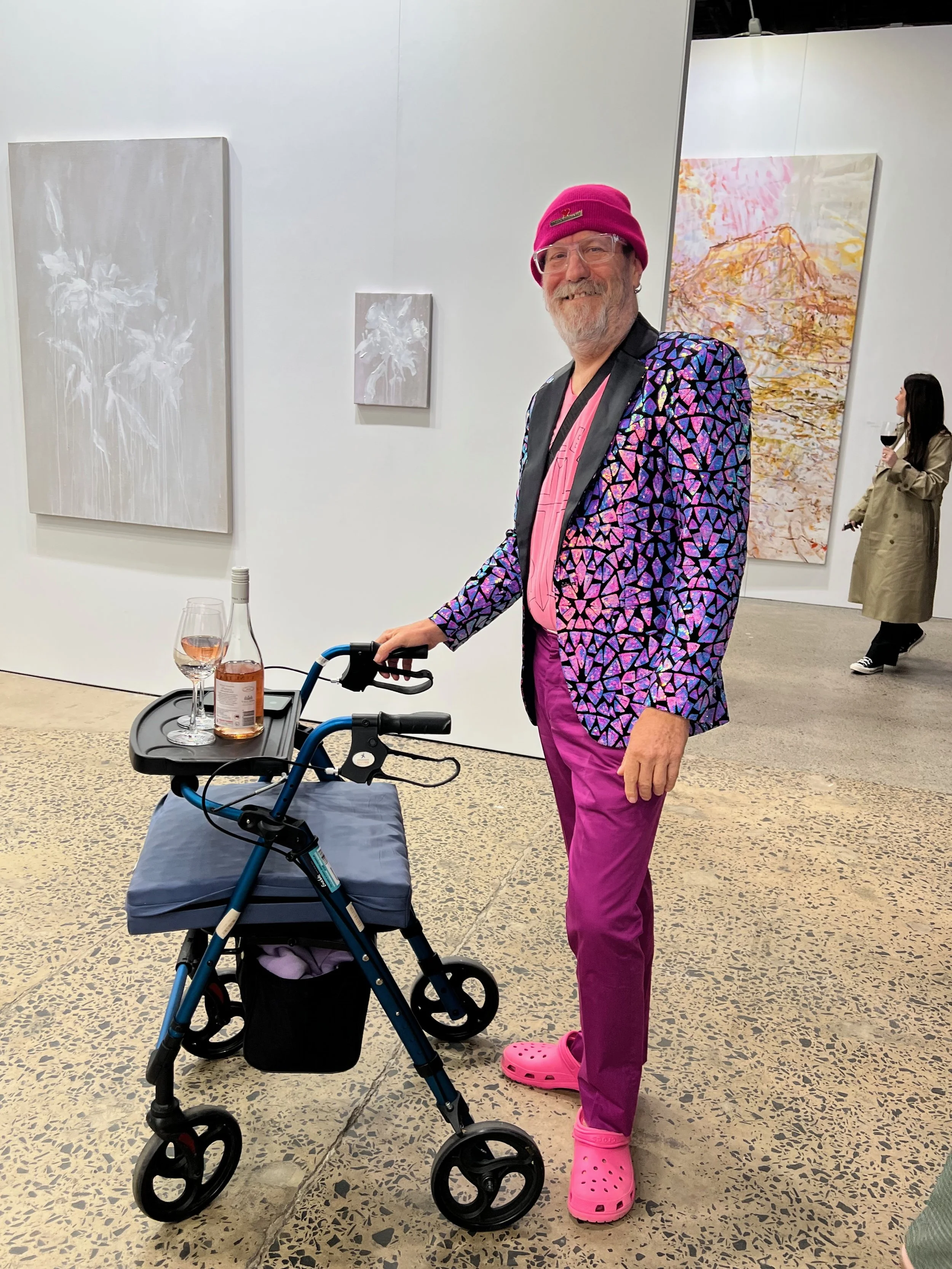 Living Sculpture / Visitor