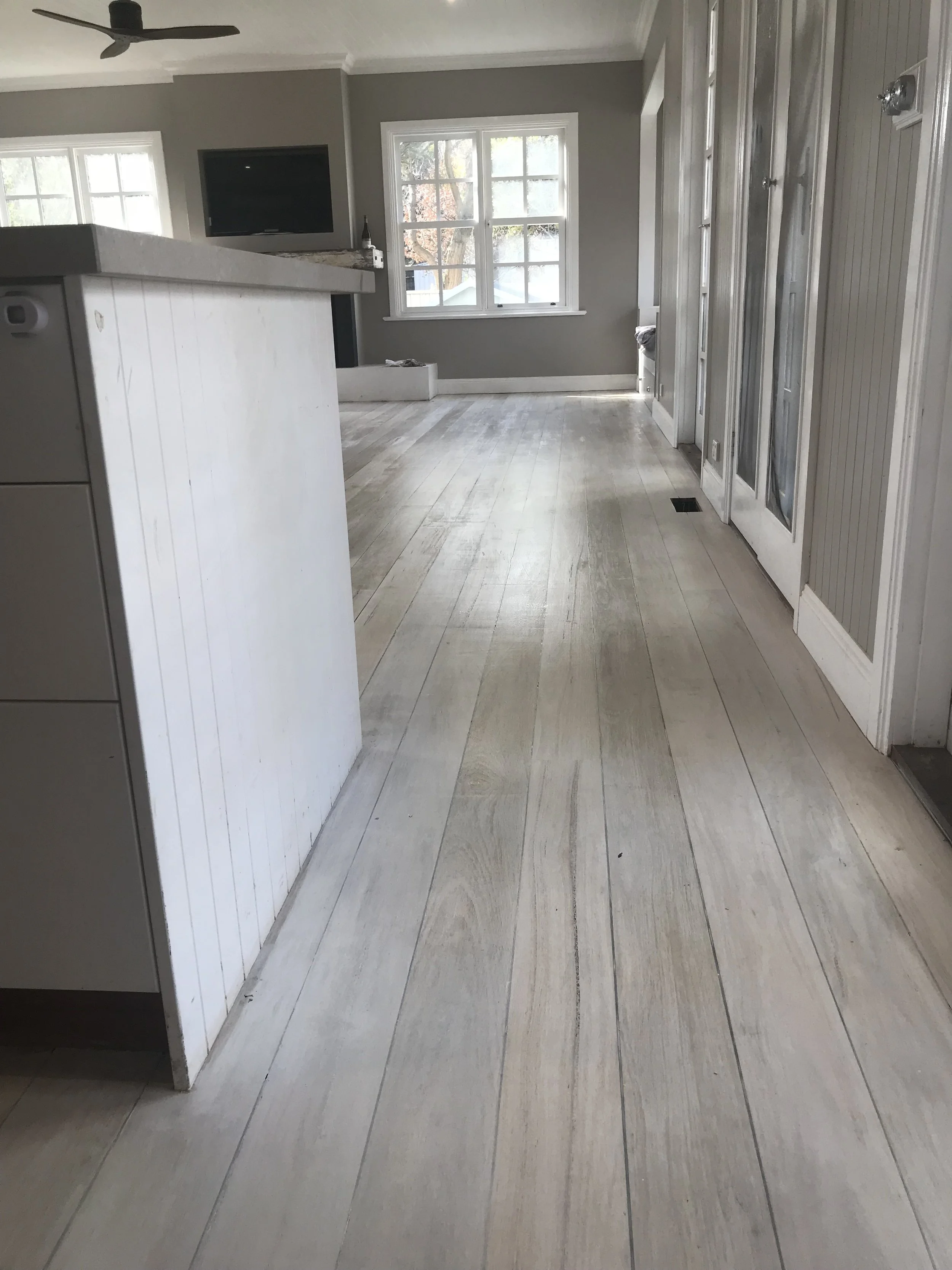 Limewash floorboards DIY Design 2 Build Interior Designer Warrnambool 4.jpg