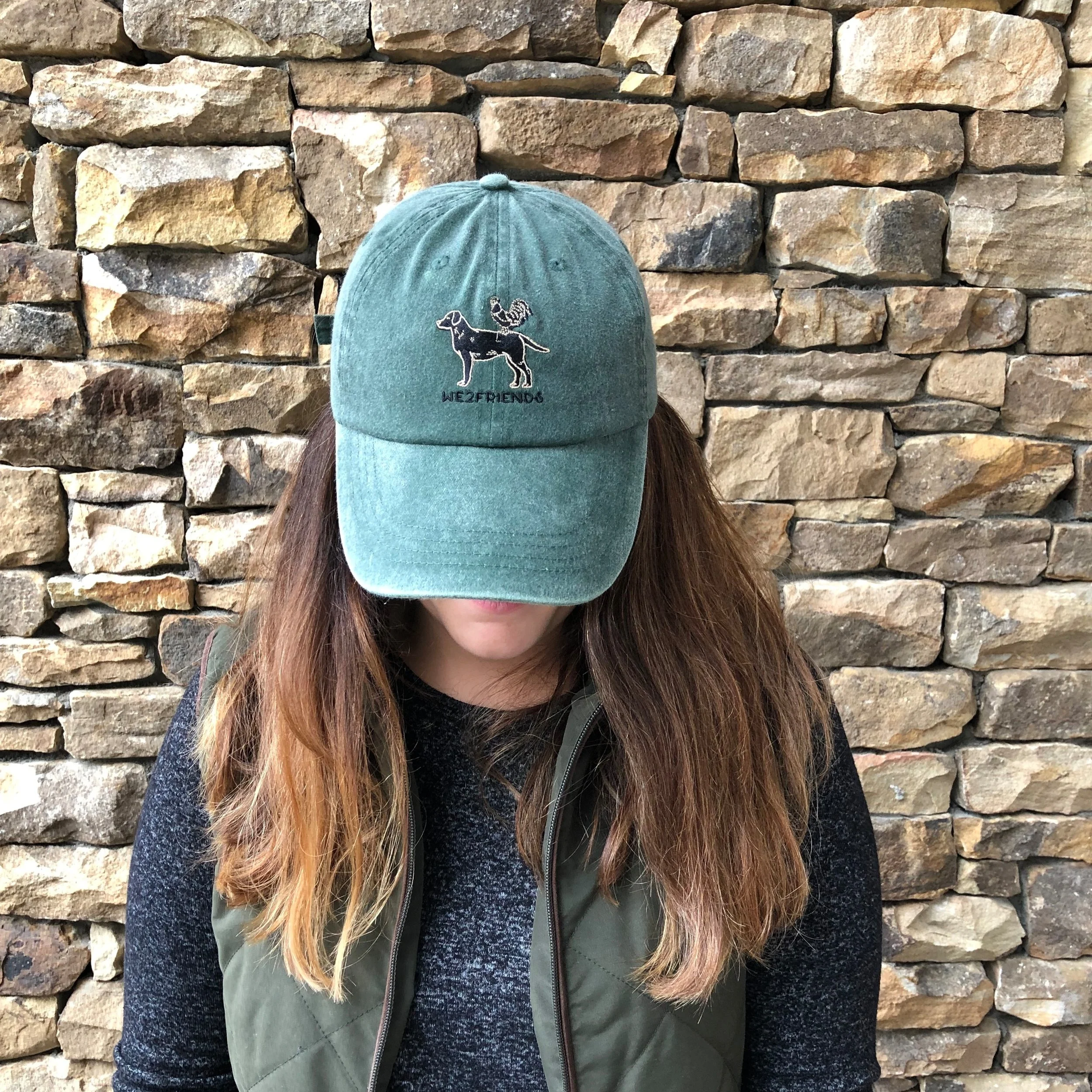 Hunter Green We2Friends Hat