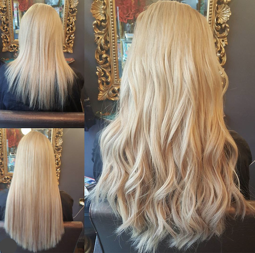 Before, During & After — Great Lengths Extensions by Rachel