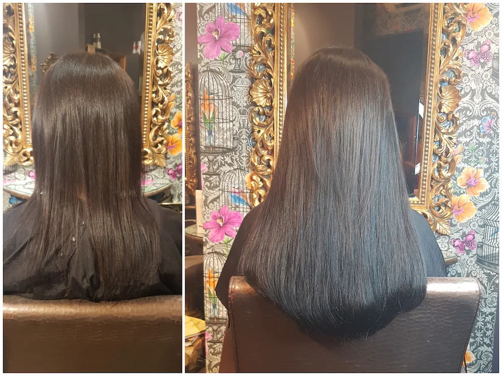 Before & After — Great Lengths Extensions by Louise (75 pieces of 40cm)