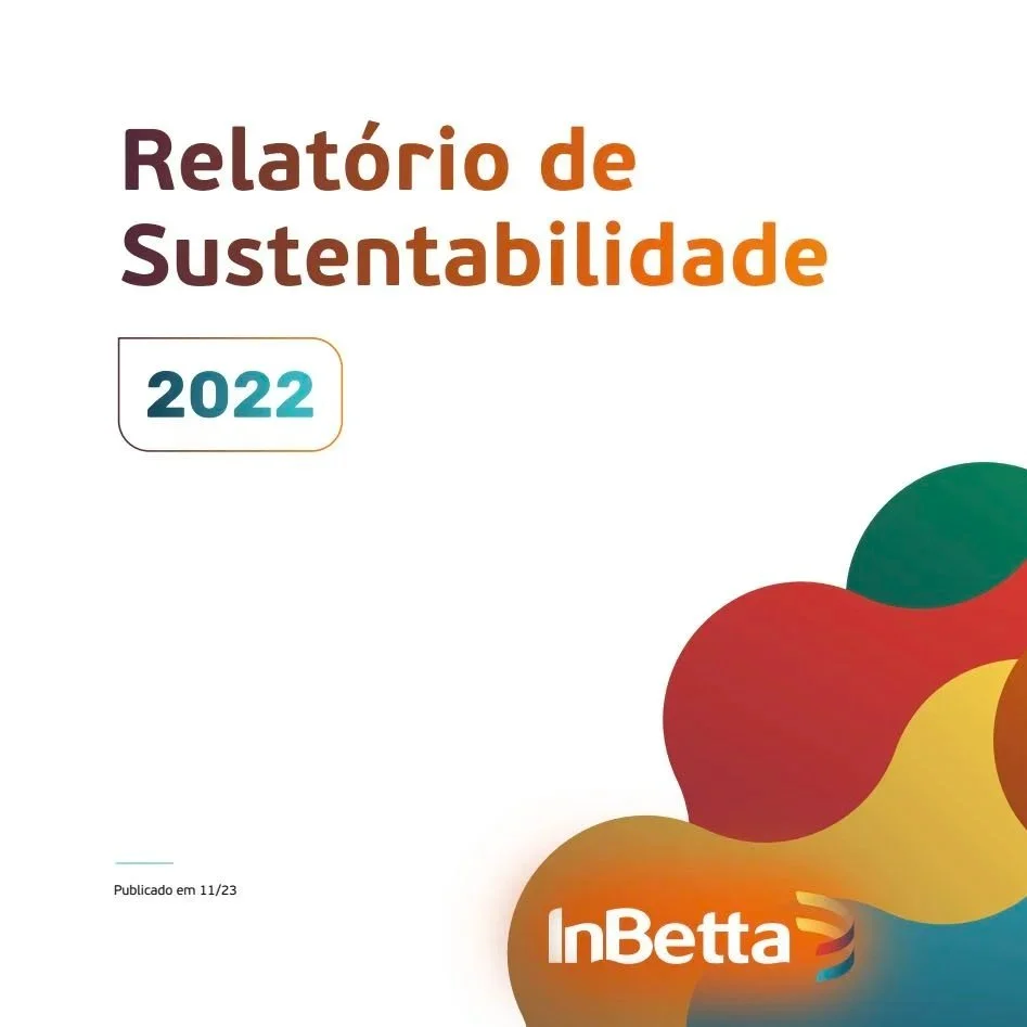 capa do relatório de sustentabilidade da Inbetta