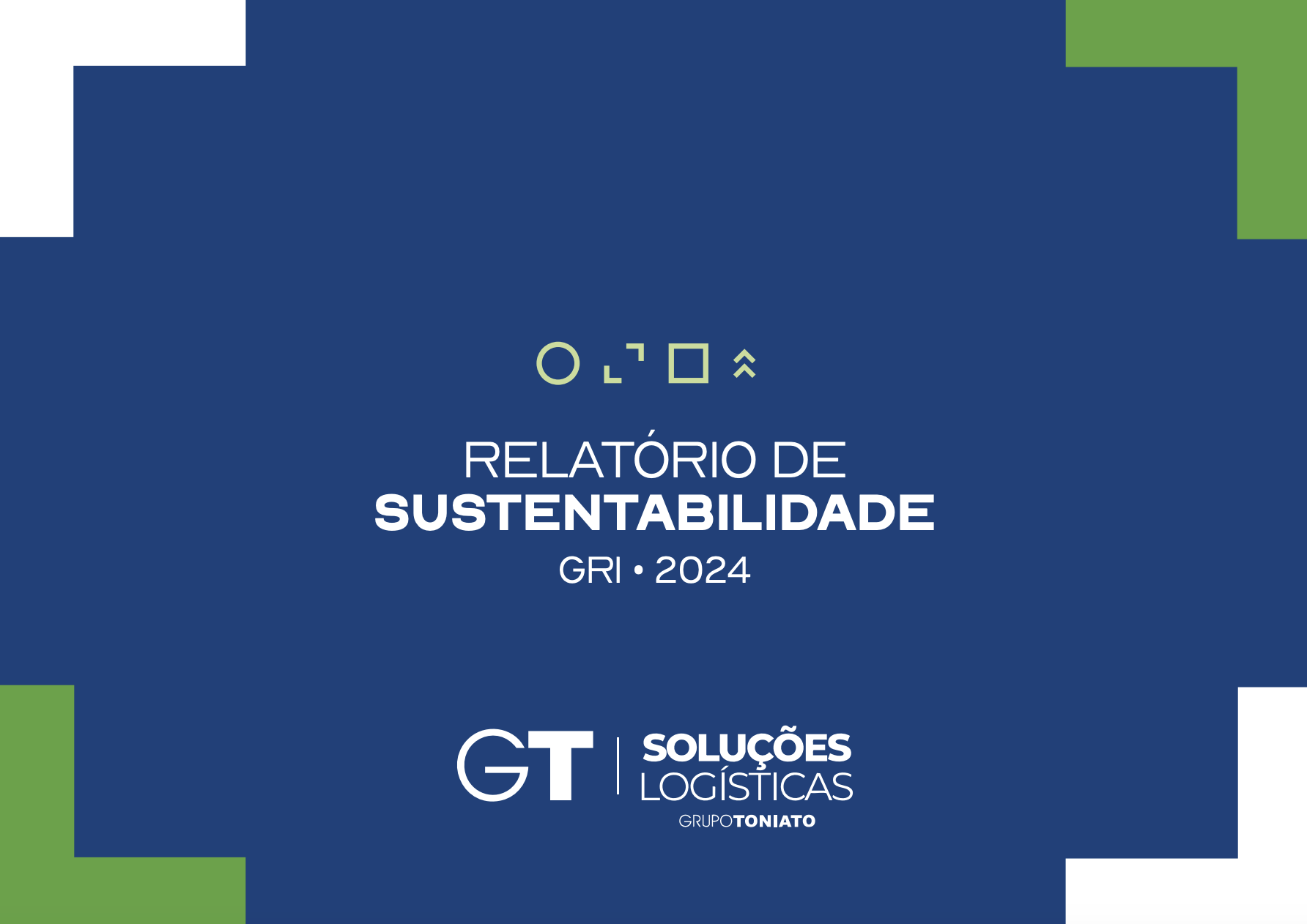 Capa relatório sustentabilidde Grupo toniato