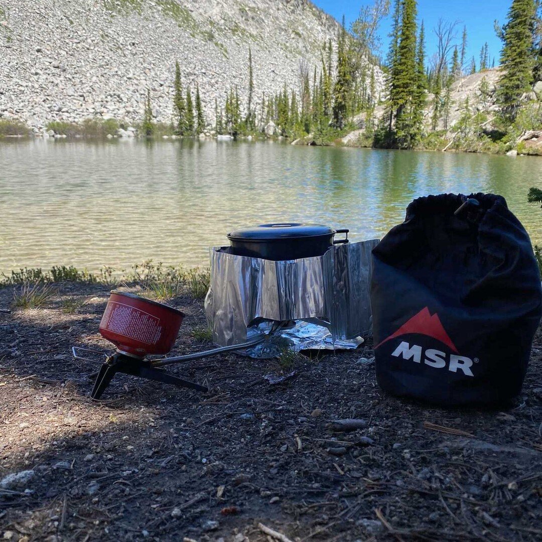 Our former manager, Amanda H, sent us this picture from a recent trip to Wallowa Mountains in the Wallowa-Whitman National Forest of Oregon. The MSR Whisperlite Universal is a great stove for all occasions, and looks extra nice sitting by an alpine l