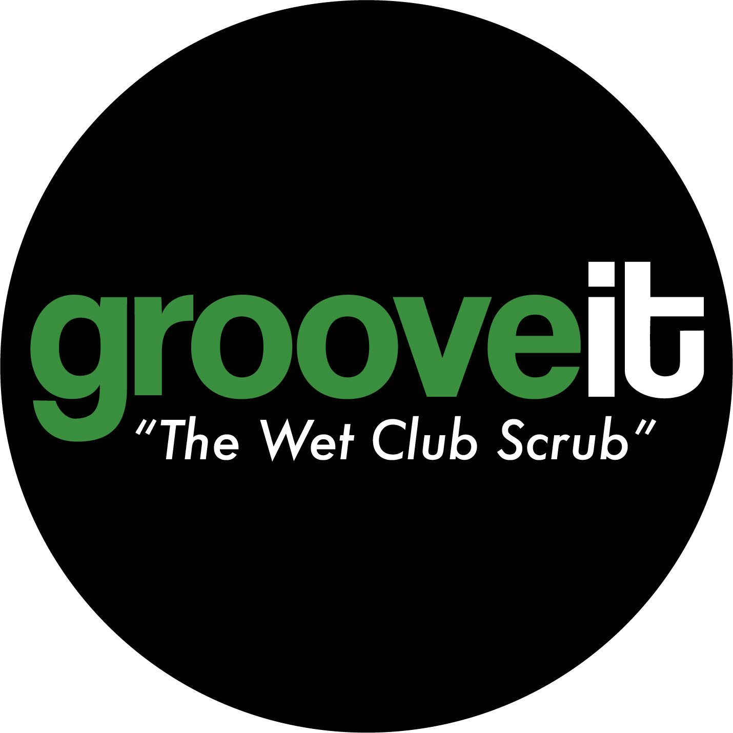 Grooveit The Wet Club Scrub Golf Club Cleaning Brush 