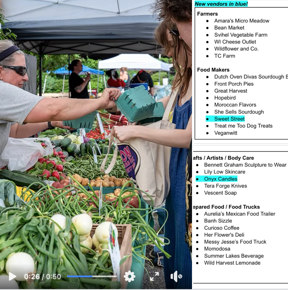 Come for the fresh eats, stay for the live beats!