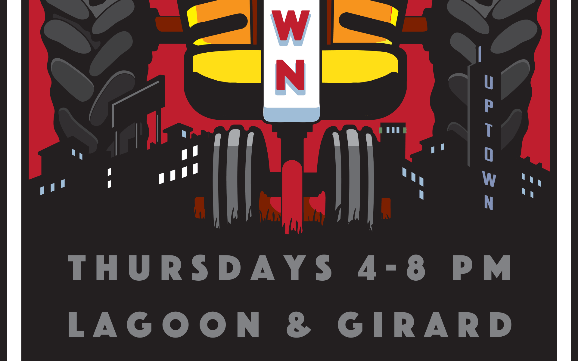 Uptown Farmers Market is back! New location, same great vibes!