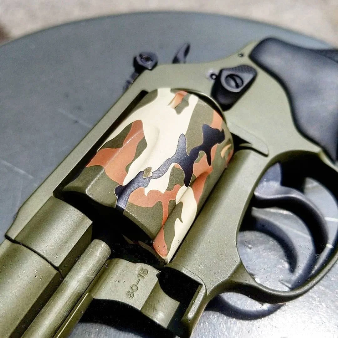 Classic model 60 with a Modern Cerakote touch.