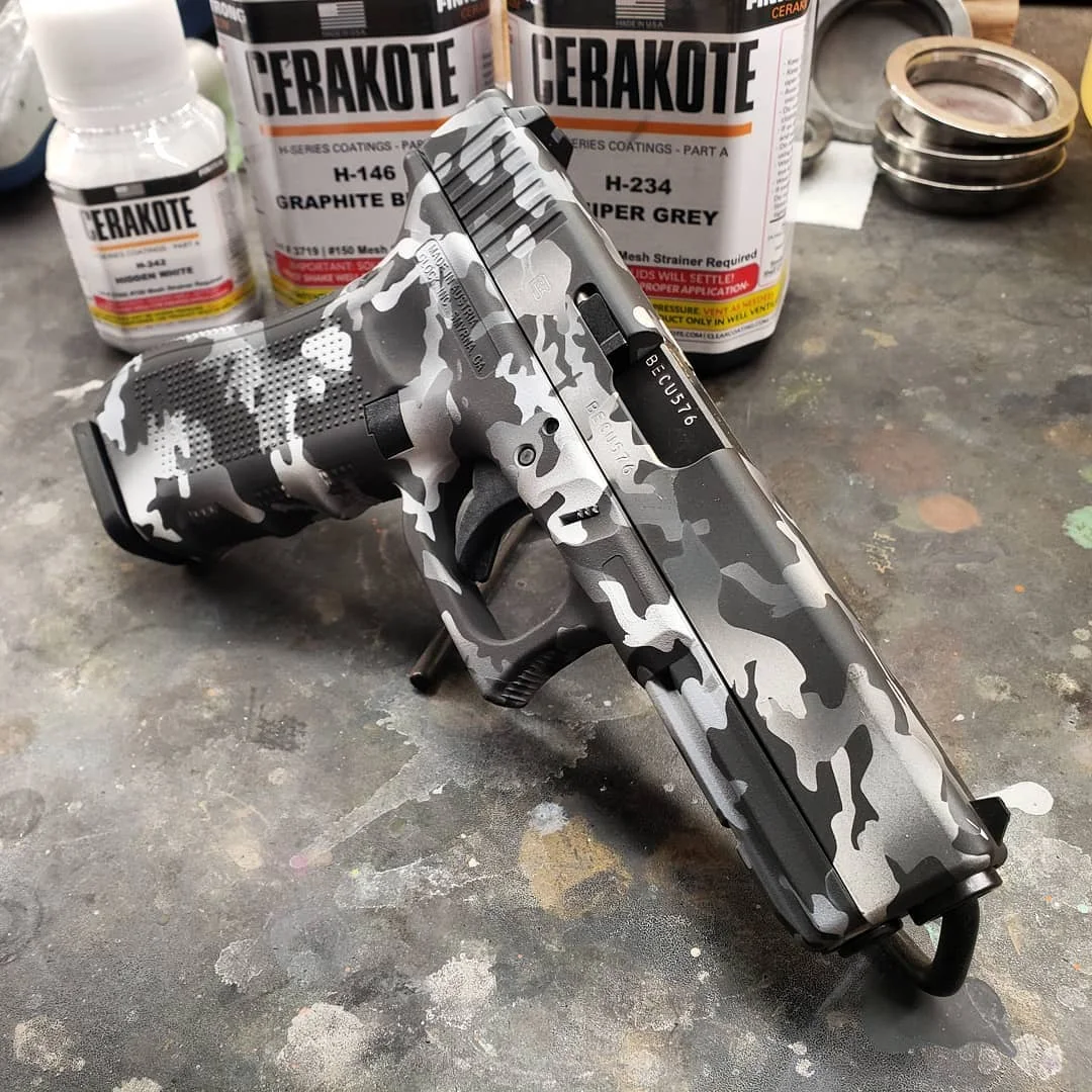Urban camo Cerakote.