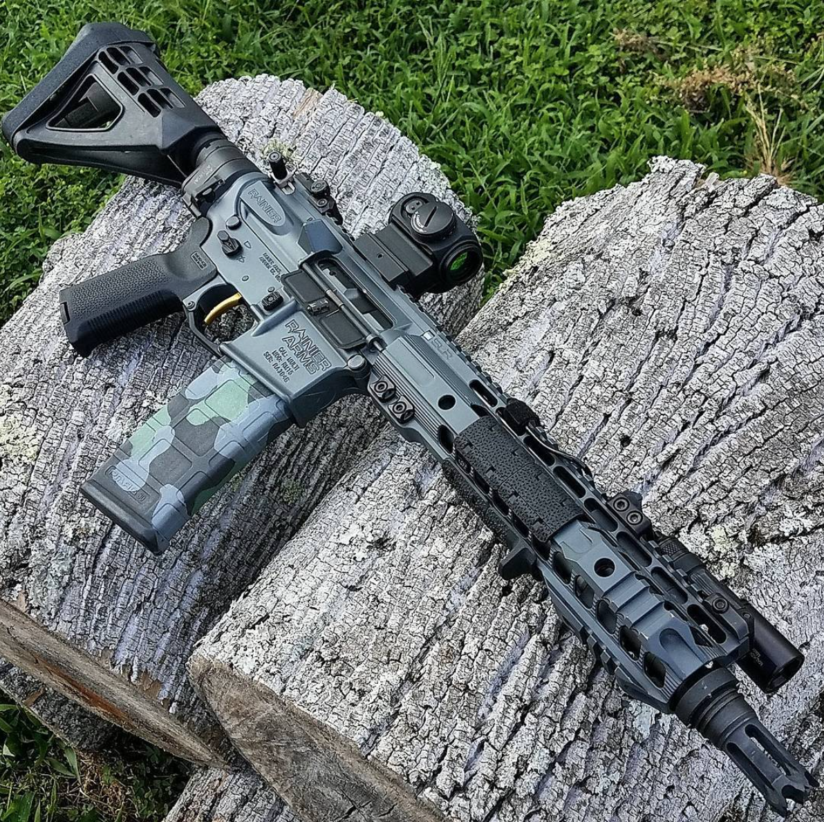 Royal Range Custom Build. Cerakote in McMillan Blue.