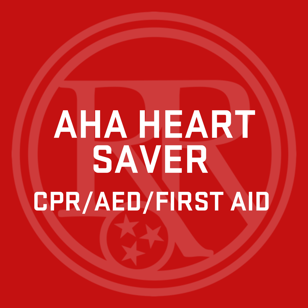 AHA Heart Saver CPR/AED/First Aid — ROYAL RANGE USA