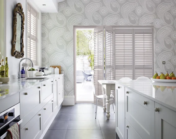 Phoenix Full Height Shutters in 'Truffle'