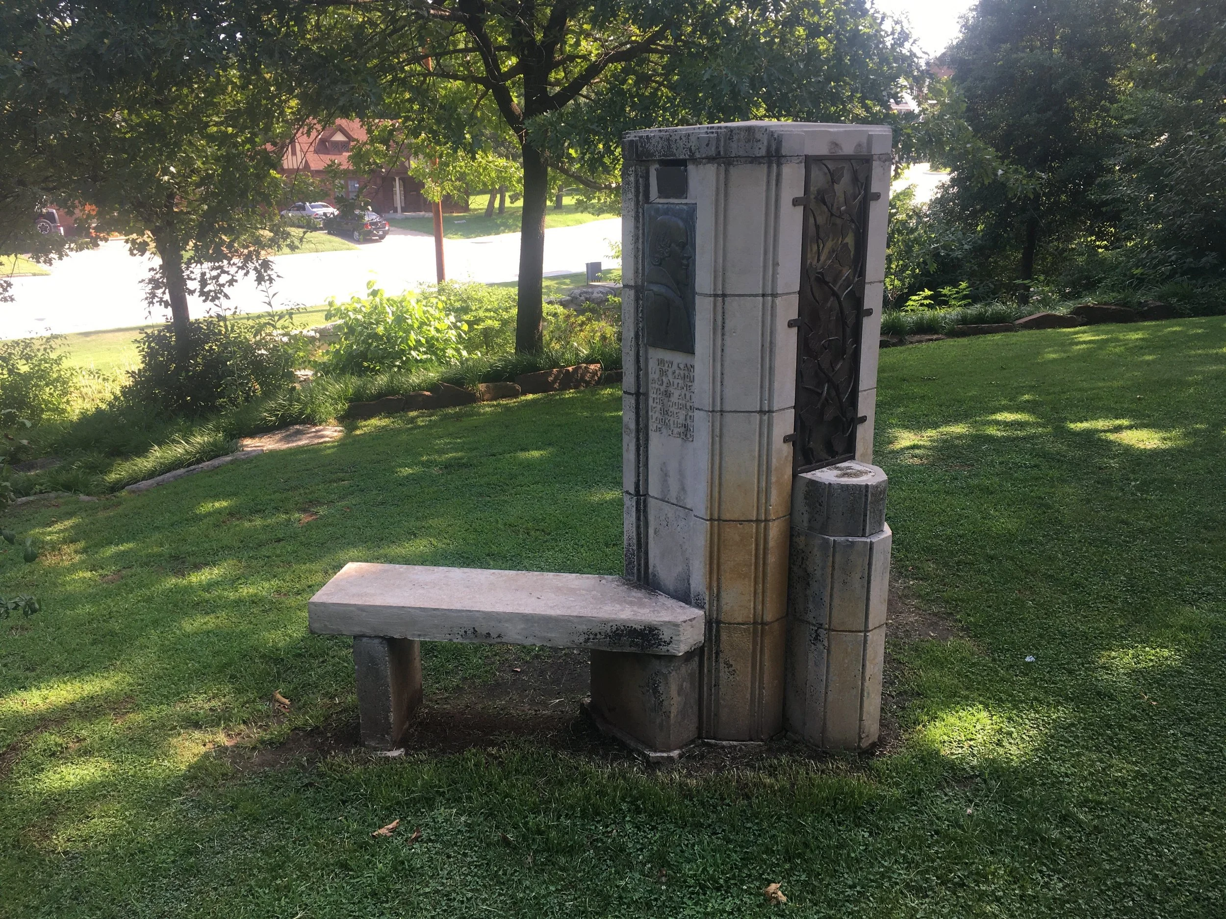 Shakespeare Memorial Fountain at Woodward Park