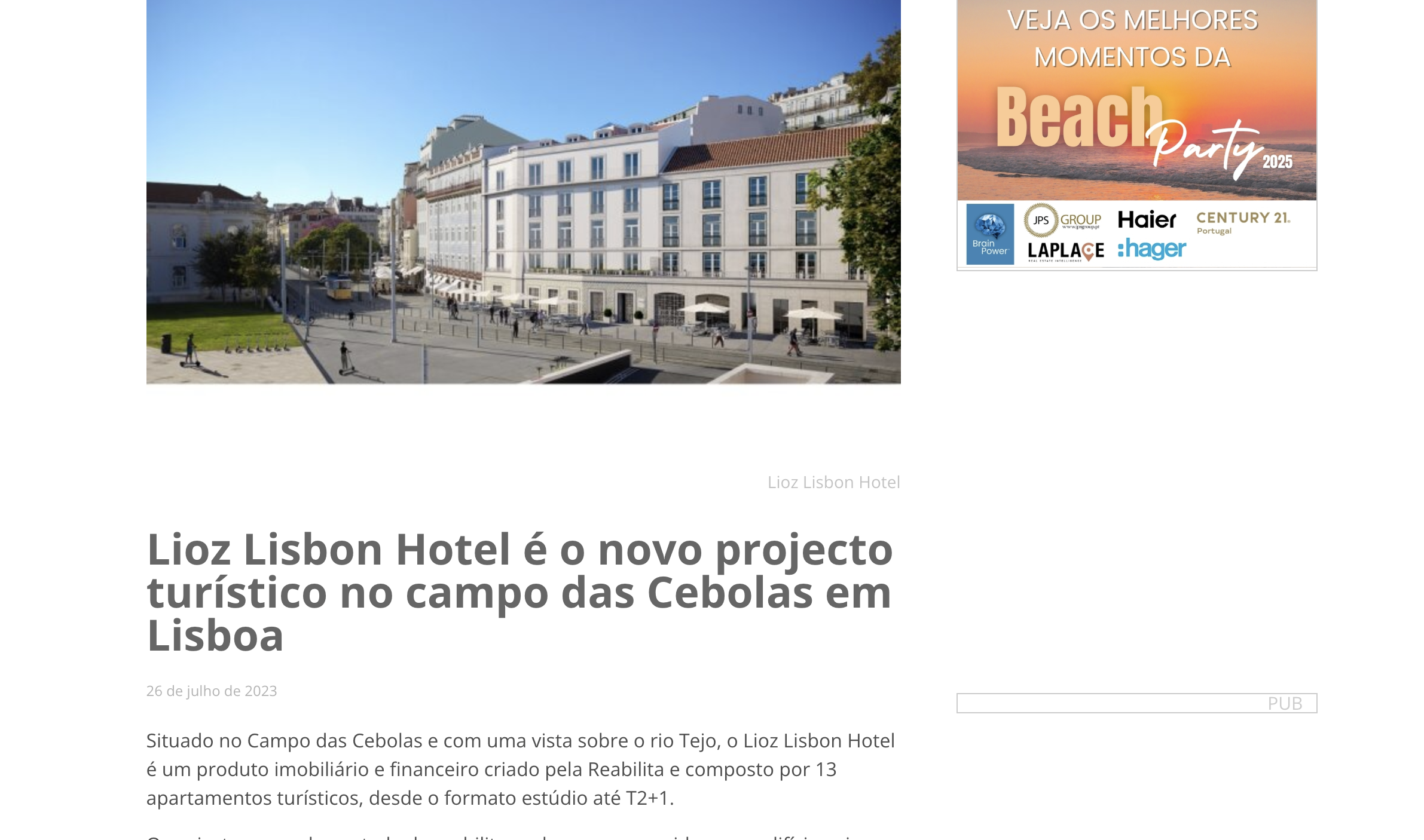 Diário Imobiliário | July 2023