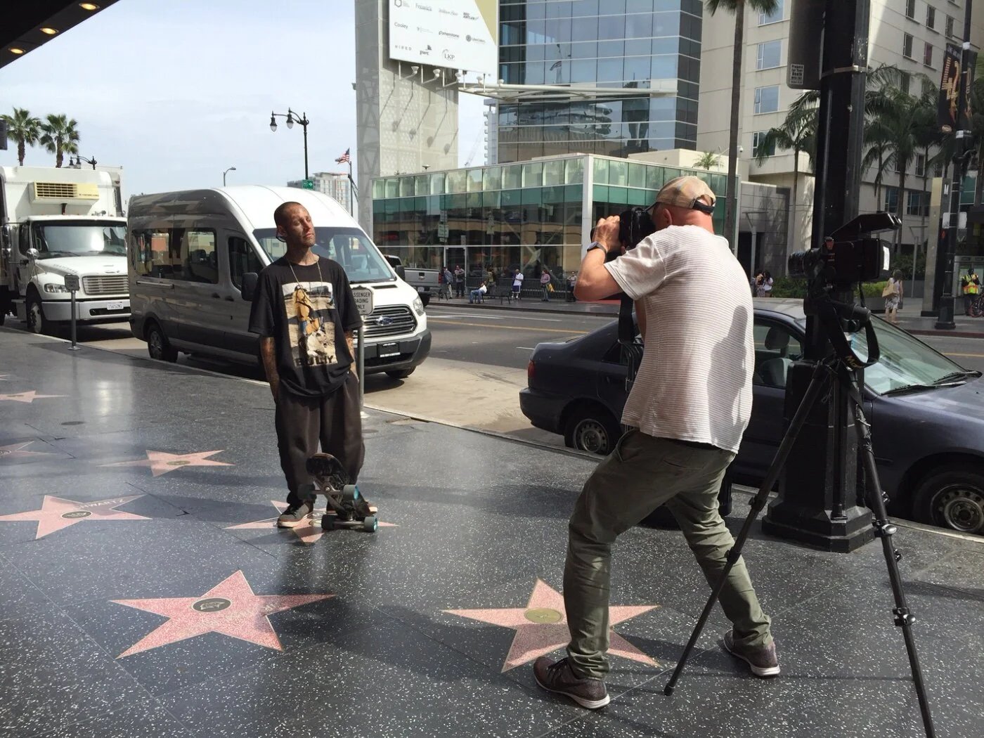 Making-of «Bowie, Texas» Los Angeles, USA