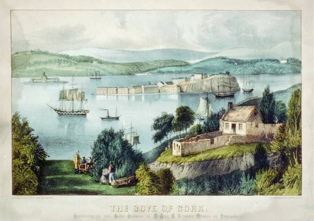 Cove of Cork . Currier and Ives. Lithograph. Library of Congress.