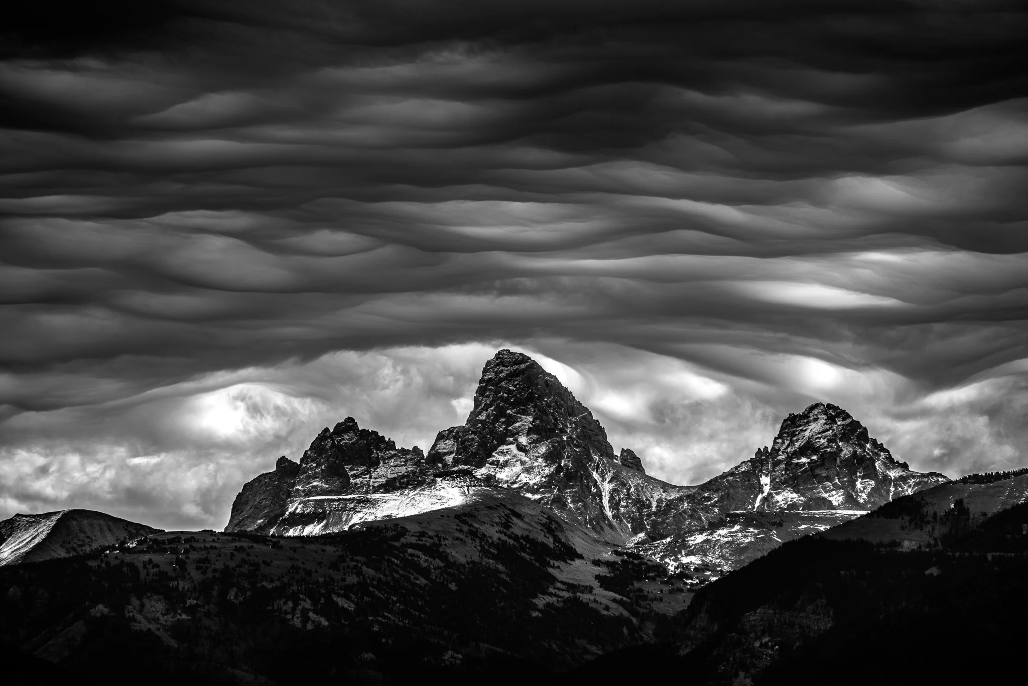 Van Gogh in the Tetons