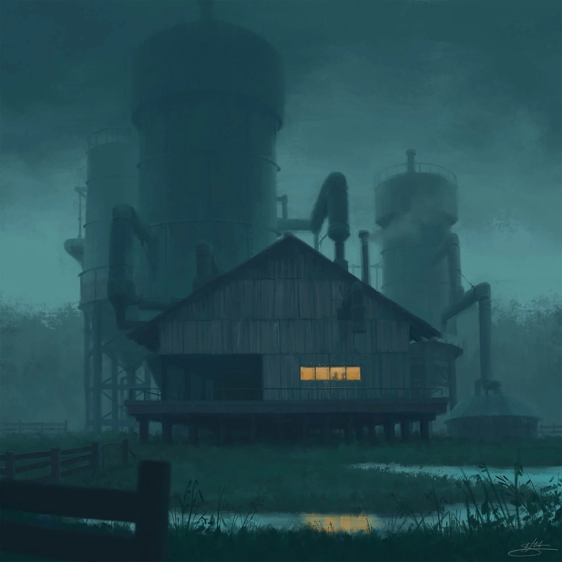  Retreat by Nick Stath 