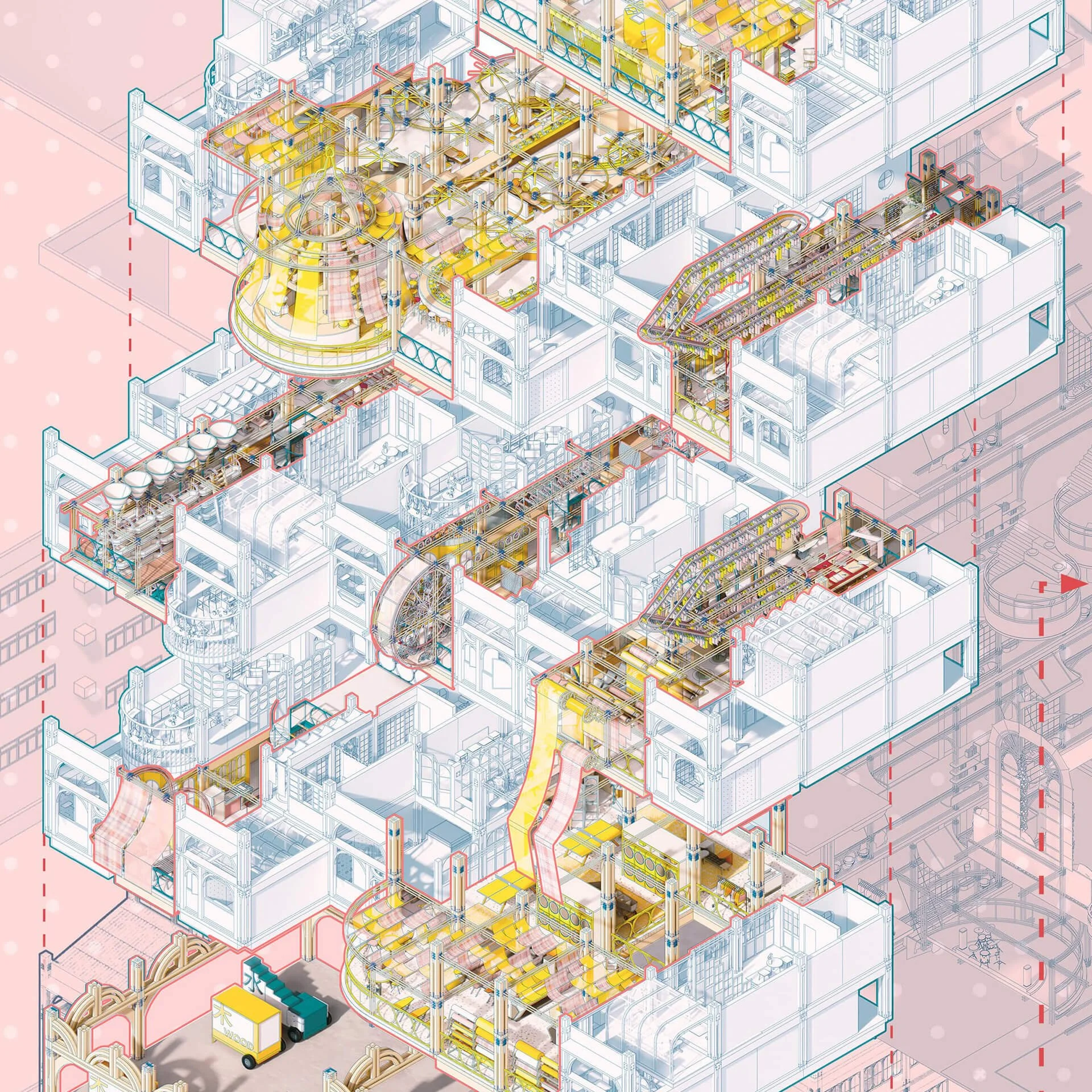  Absolute Obsolete - Assembling a Vertical Street by Hei Tung Michael Ng 