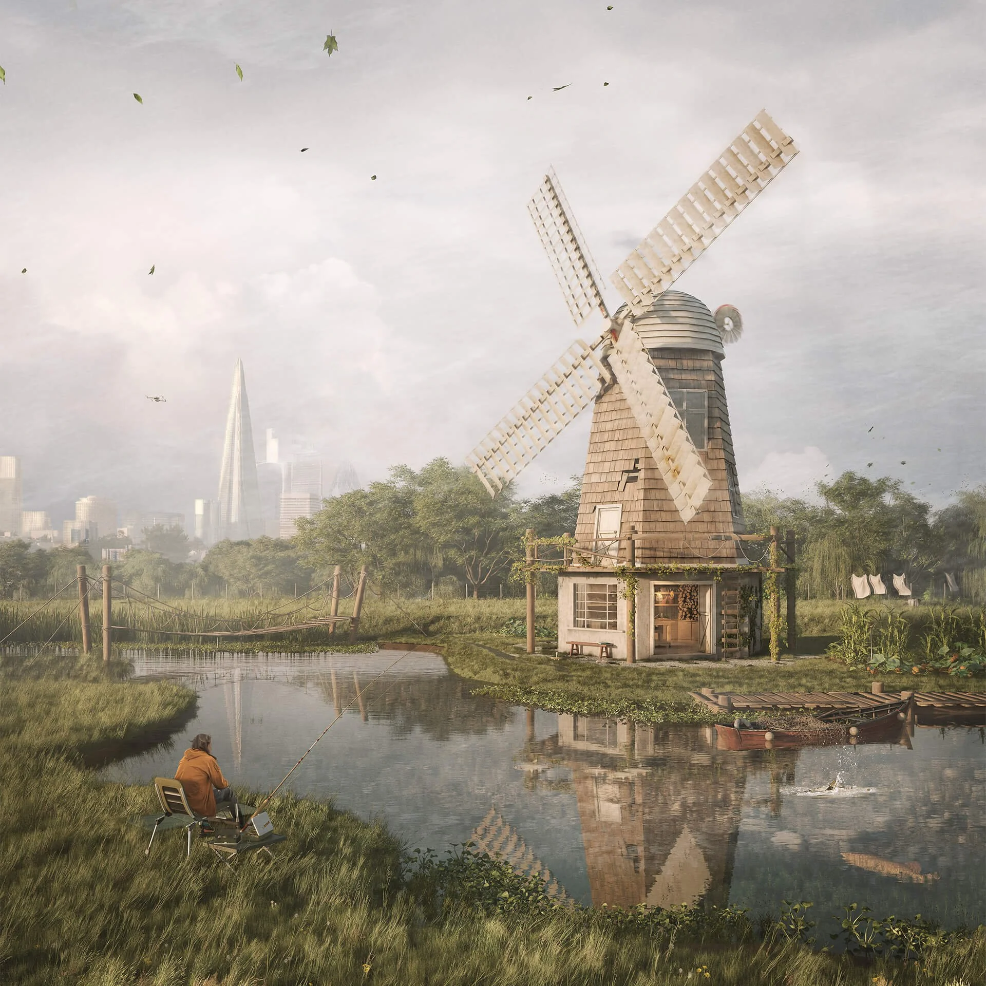  Windmill by Nikole Domeney 