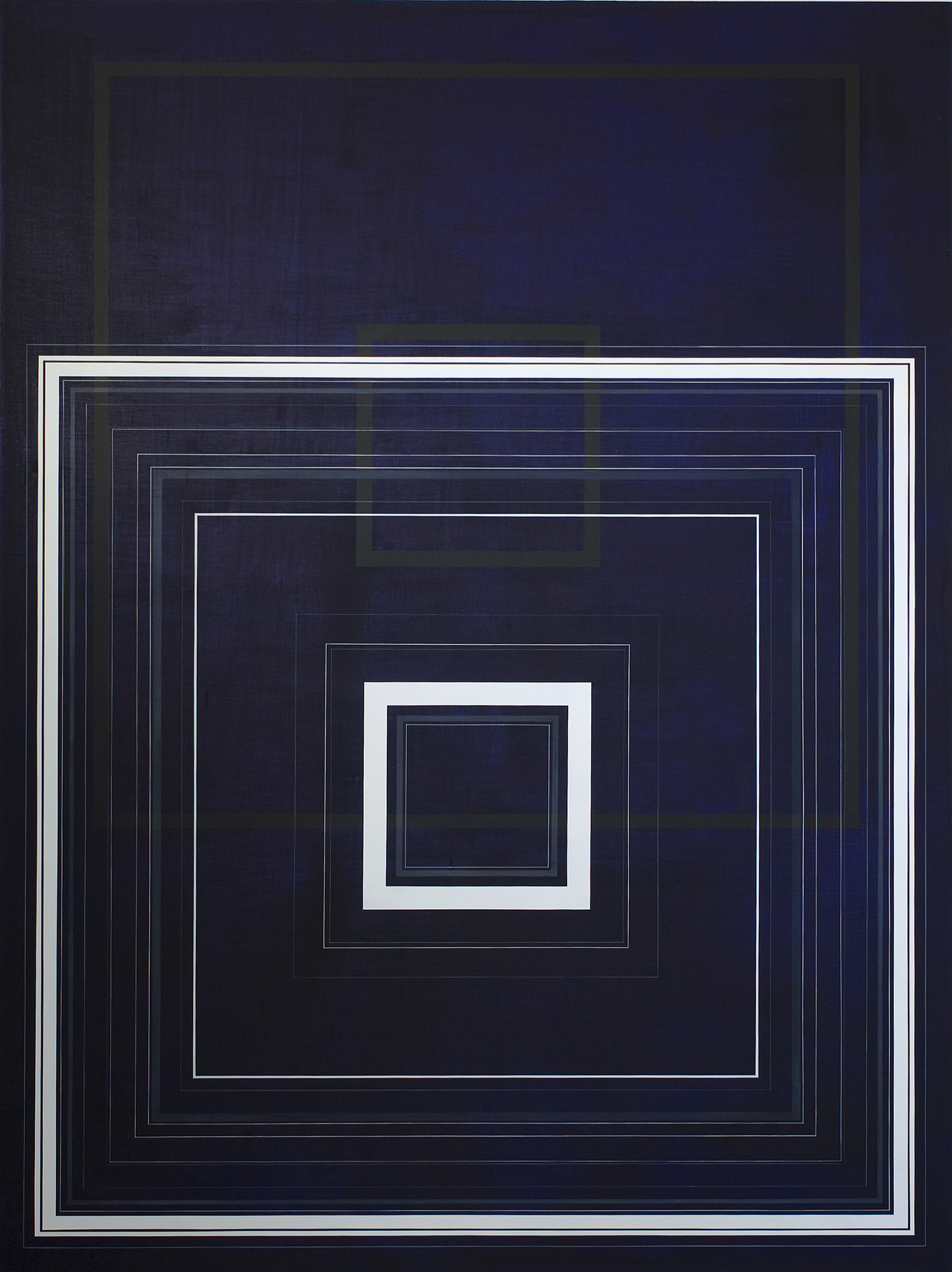  Black Blue and Square, 2009, 80x60 