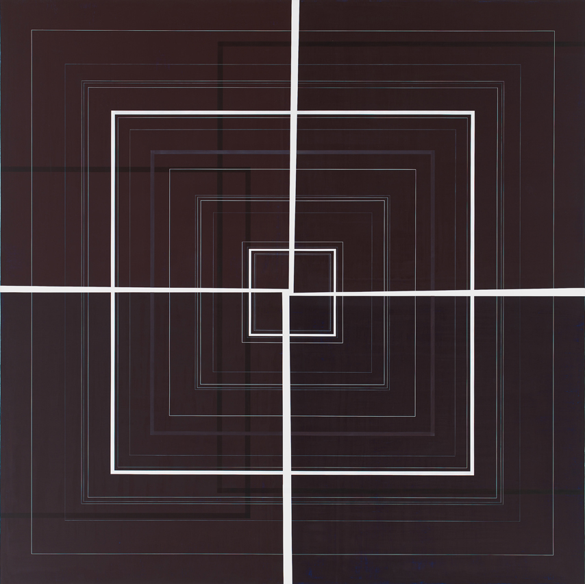  Squared Square, 2009, 70x70 