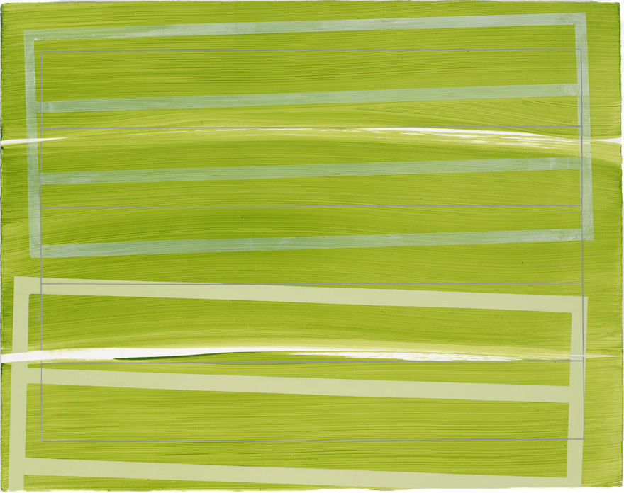  Green Float, 2009, 11x14 